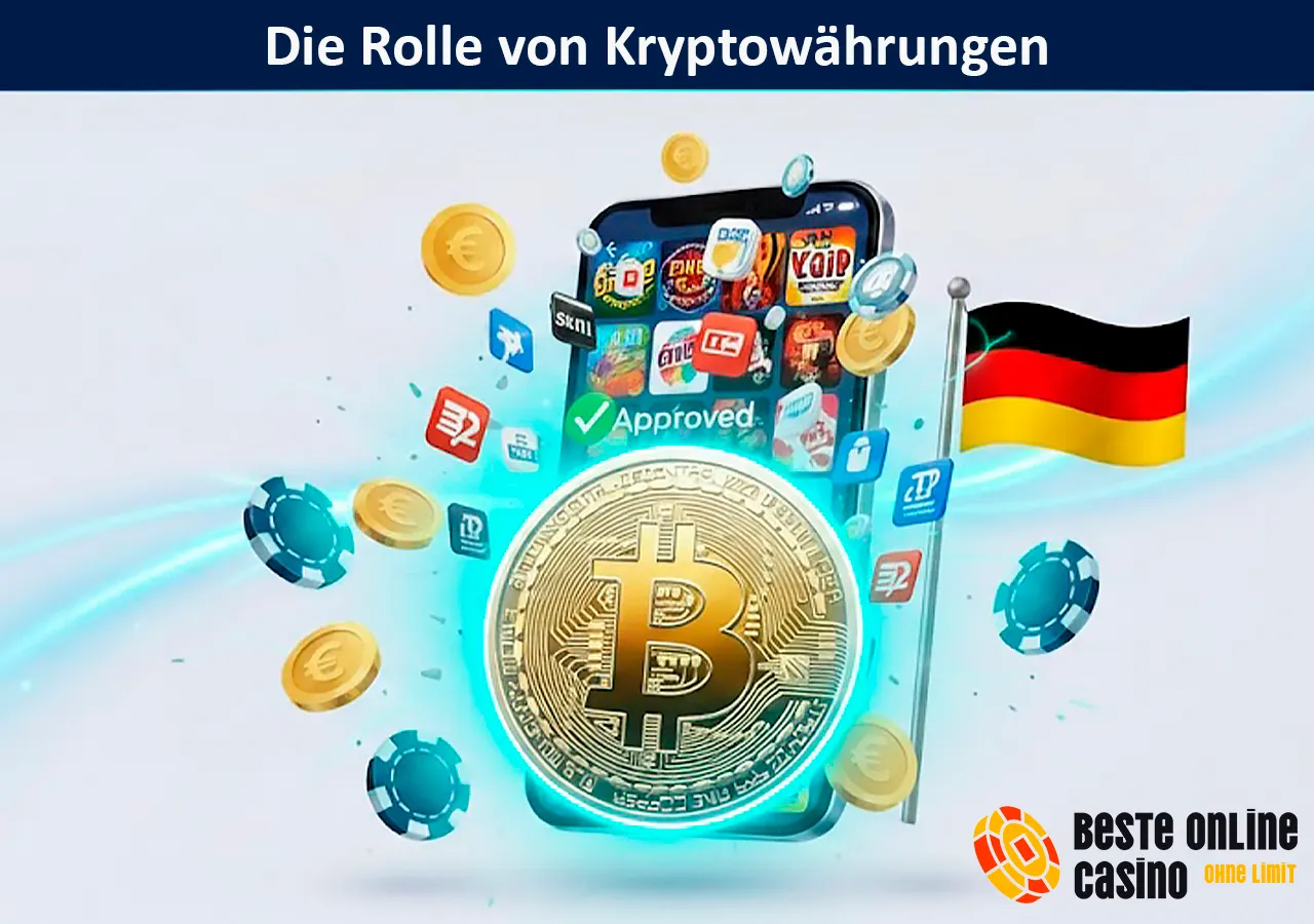 Vorteile von Kryptowährungen beim Spielen in Online Casinos ohne Limit.